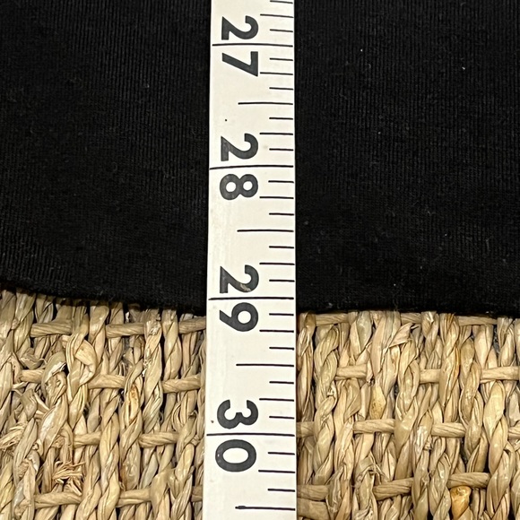 EUC CATO Print Tunic with black banded sleeves, hem and neckline - Picture 10 of 10